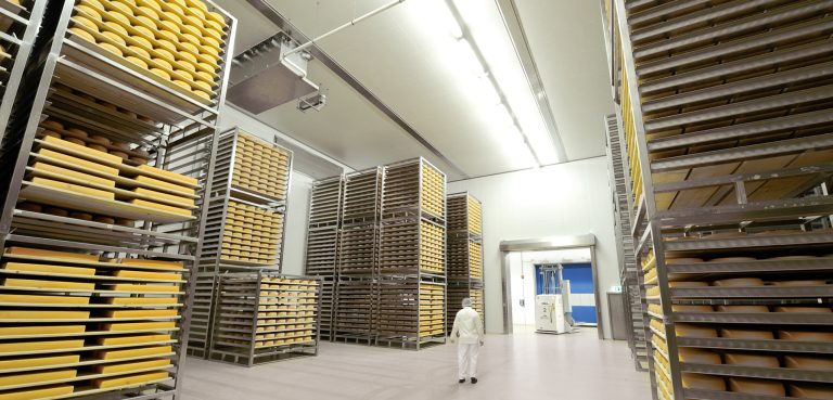 onderhoudsarm en hygienische wanden en plafonds voor Kaasmakerij