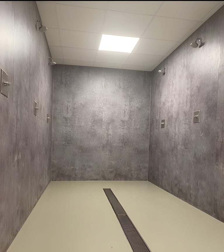 wanden voor doucheruimtes - Kunststof plafond badkamer