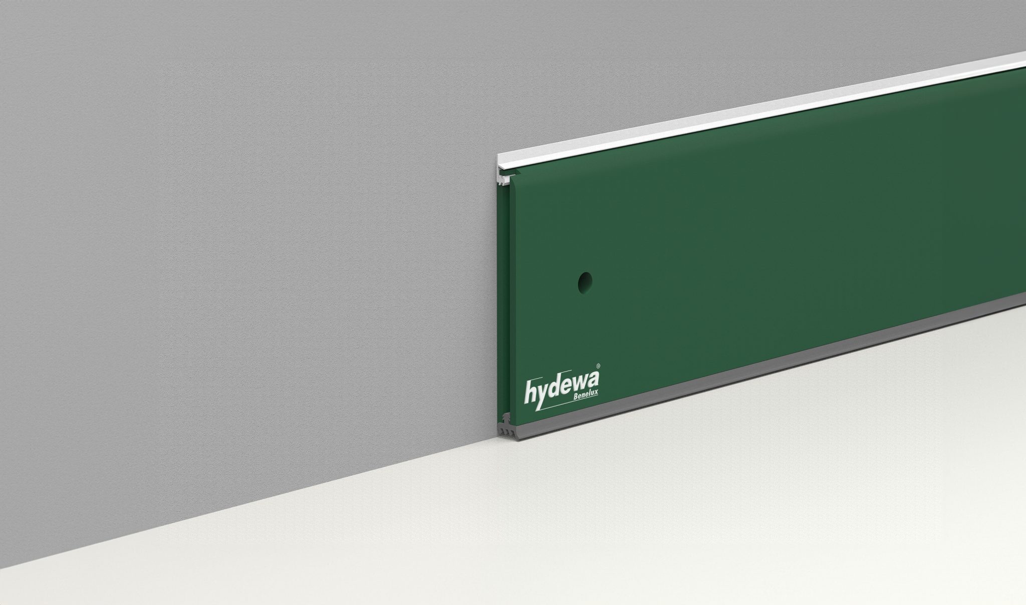 HDPE plinten zonder kit bevestigen