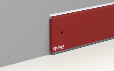 Hydewa plint zonder voet - rood